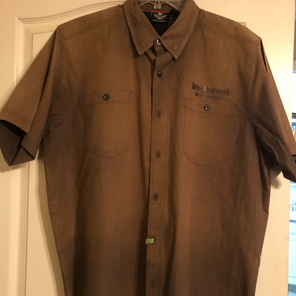 Men’s Harley Davidson Shirt XL s/s button down